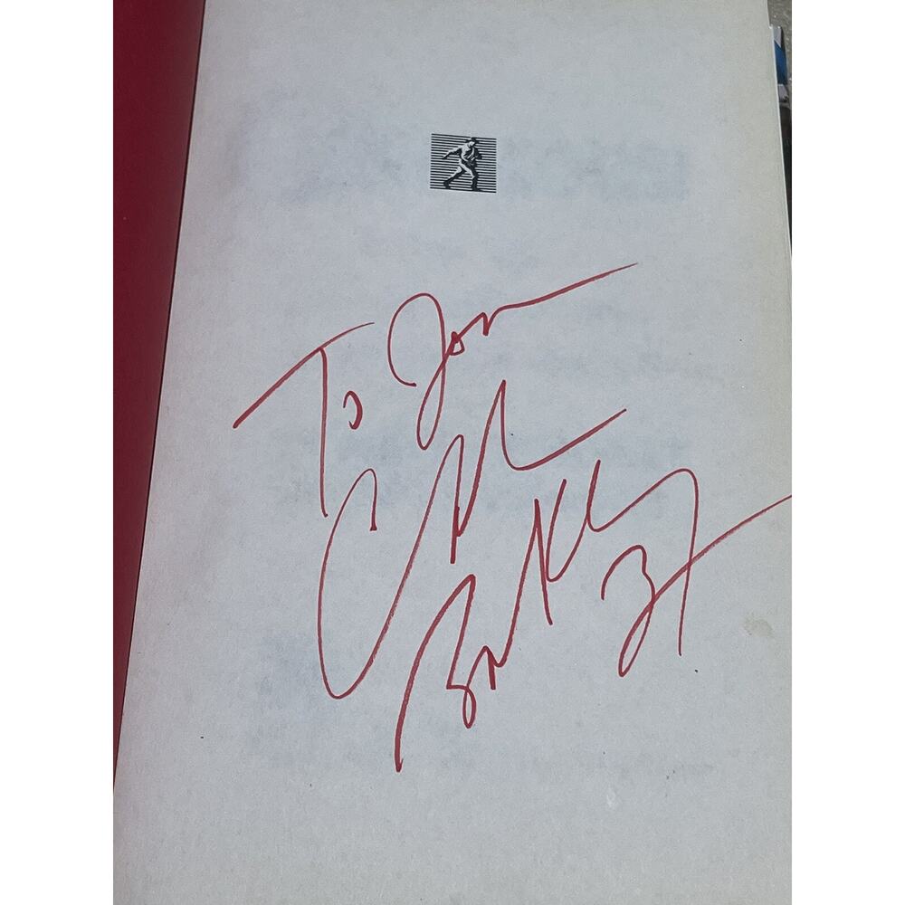 Charles Barkley Autographed "Outrageous!" HC Book 76ers Suns Hand Signed‎